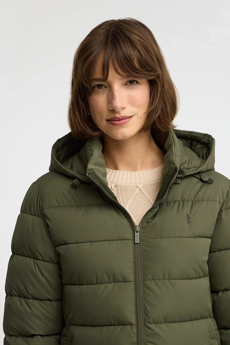 2026 New Arrival Army-green ultralight coat Polo Club Bruna