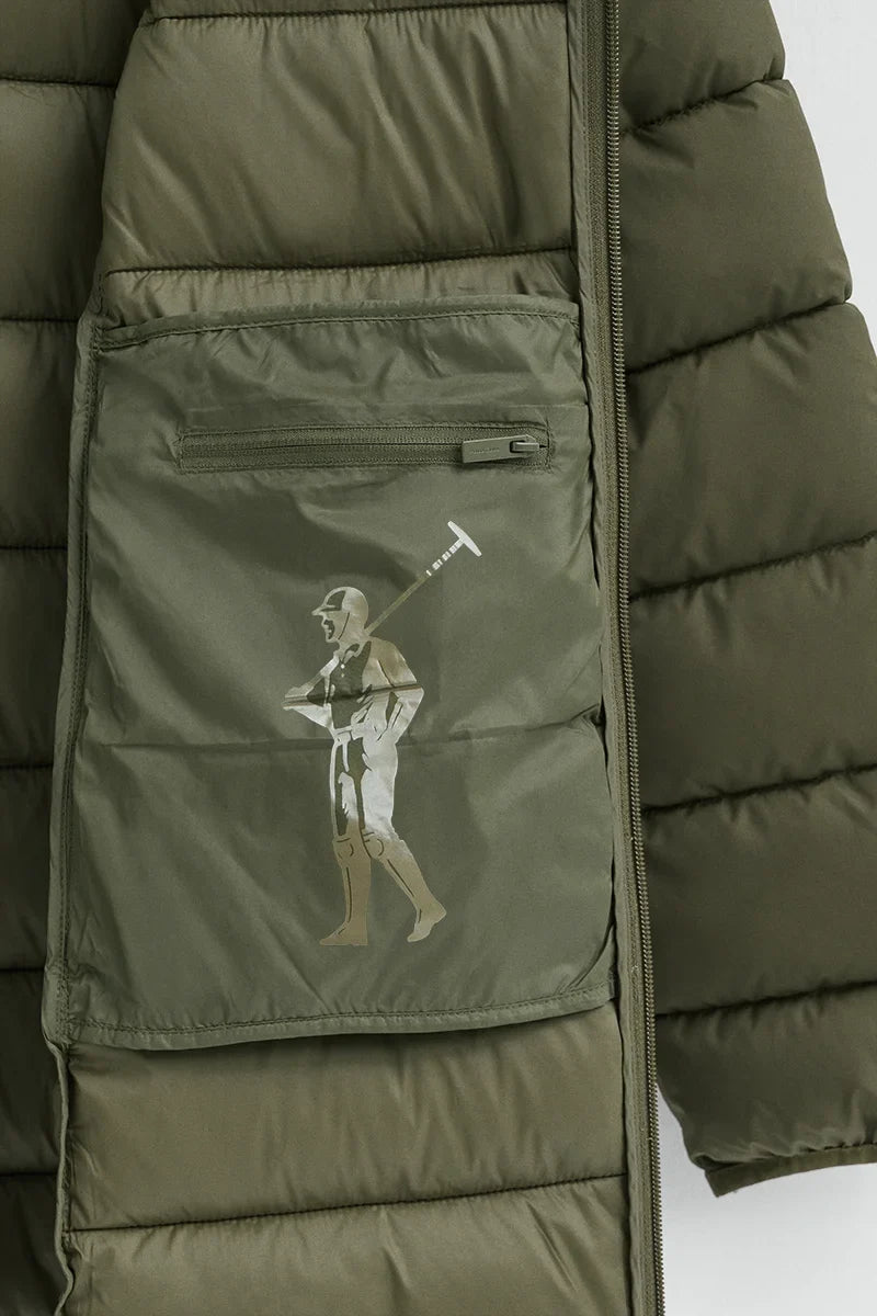 2026 New Arrival Army-green ultralight coat Polo Club Bruna
