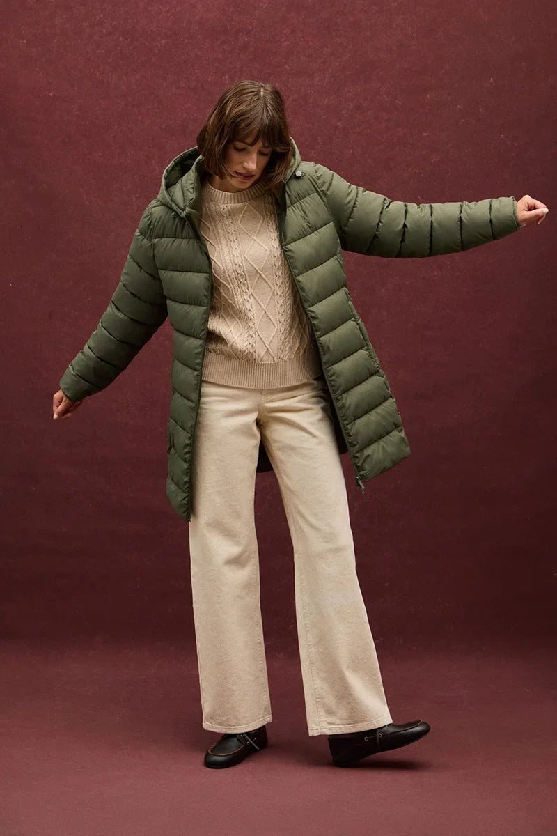 2026 New Arrival Army-green ultralight coat Polo Club Bruna