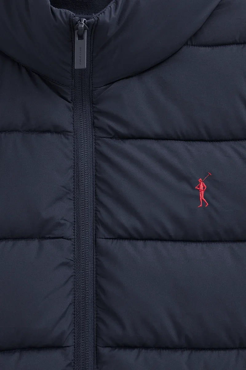 2026 New Arrival Navy-blue ultralight jacket Polo Club Brunel