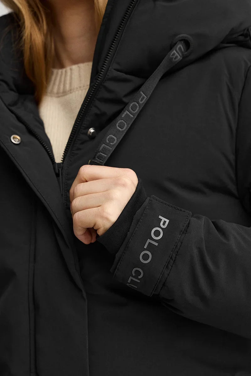 2026 New Arrival Black coat Polo Club Iria