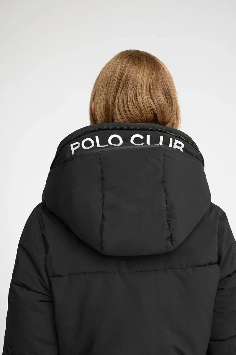 2026 New Arrival Black coat Polo Club Iria