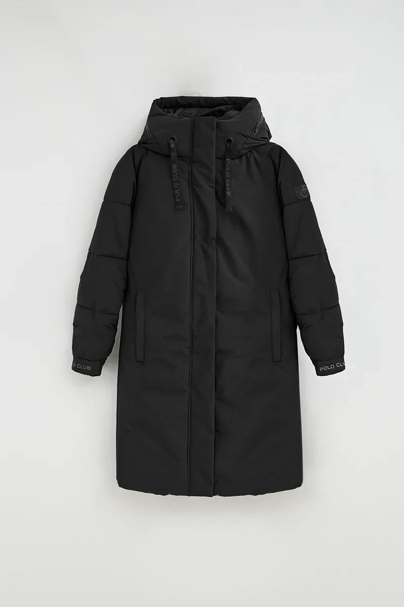 2026 New Arrival Black coat Polo Club Iria