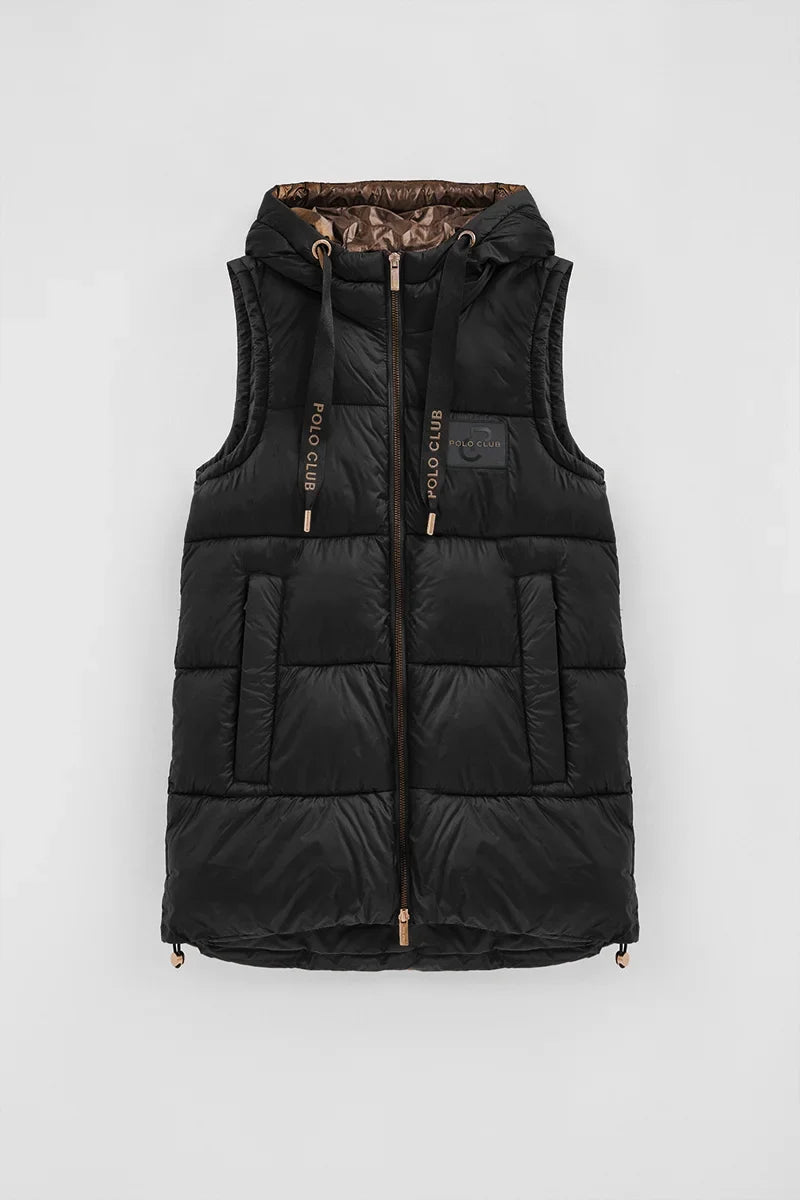 2026 New Arrival Black and metallic-brown vest Polo Club Beli