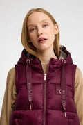 2026 New Arrival Burgundy and metallic-brown vest Polo Club Beli