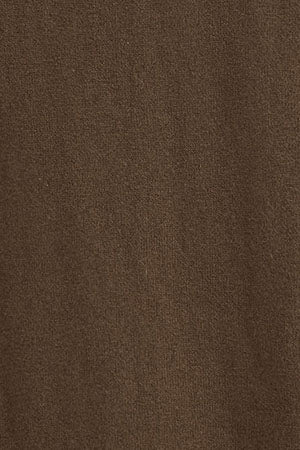 2026 New Arrival Brown wool-blend jumper with V-neck Rigby Go