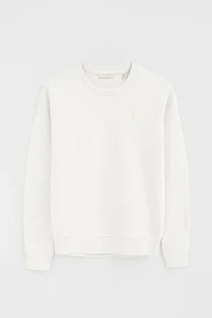 2026 New Arrival Nude round-neck boxy-fit sweatshirt with Rigby Go embroidery
