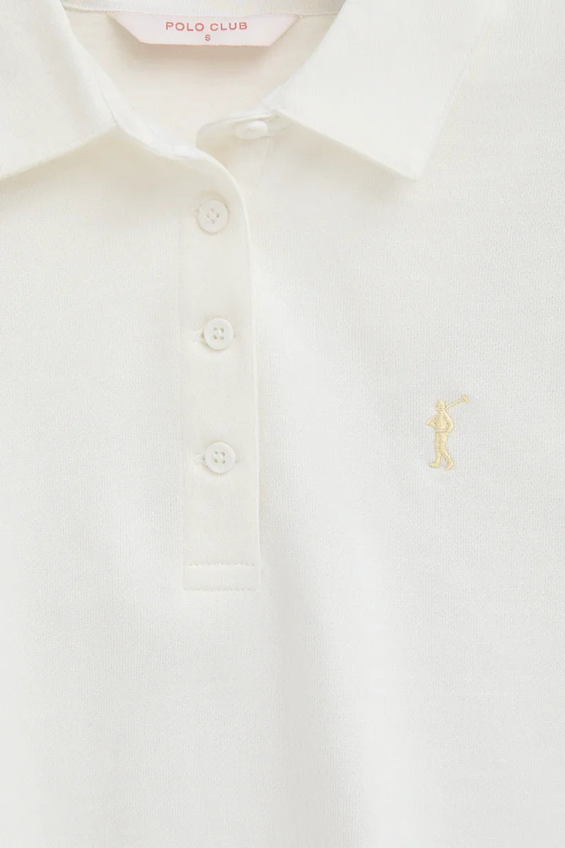 2026 New Arrival Nude sweatshirt with shirt collar and Rigby Go embroidery