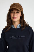 2026 New Arrival Navy-blue sweatshirt with Established 2012 Polo Club embroidery