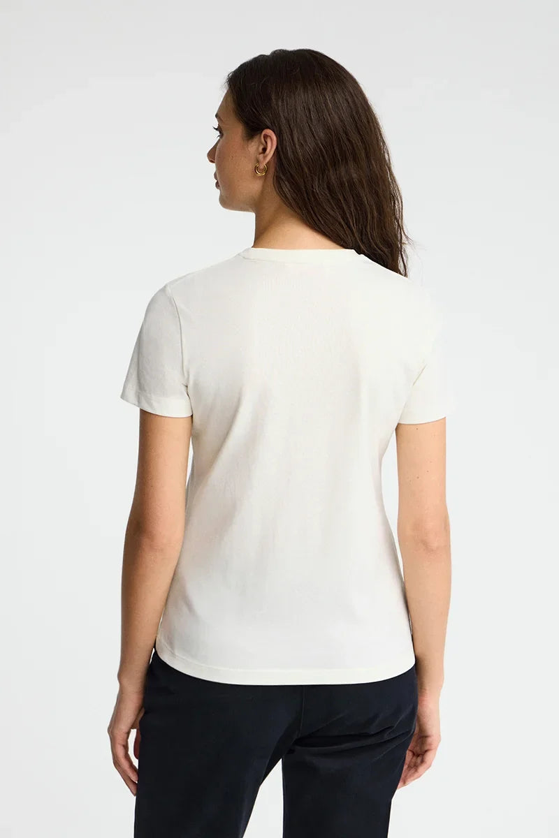 2026 New Arrival Nude short-sleeve T-shirt with Established 2012 Polo Club embroidery