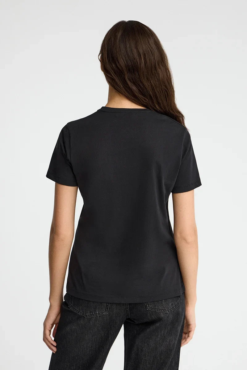 2026 New Arrival Anthracite-grey short-sleeve T-shirt with Established 2012 Polo Club embroidery