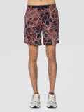 Pantaloncini con Stampa Grafica Rosa
