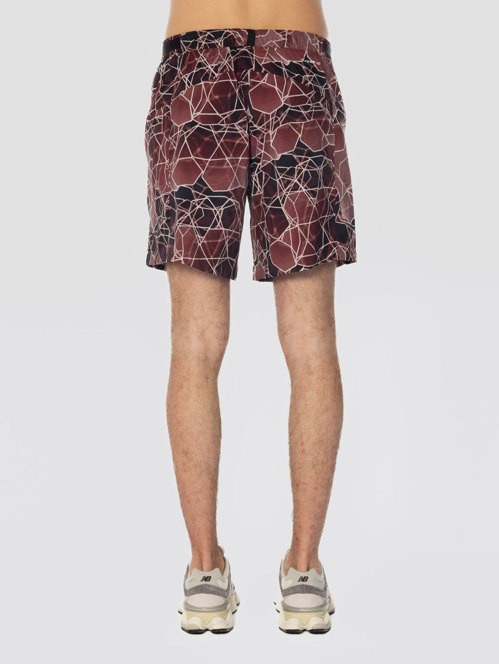 Pantaloncini con Stampa Grafica Rosa
