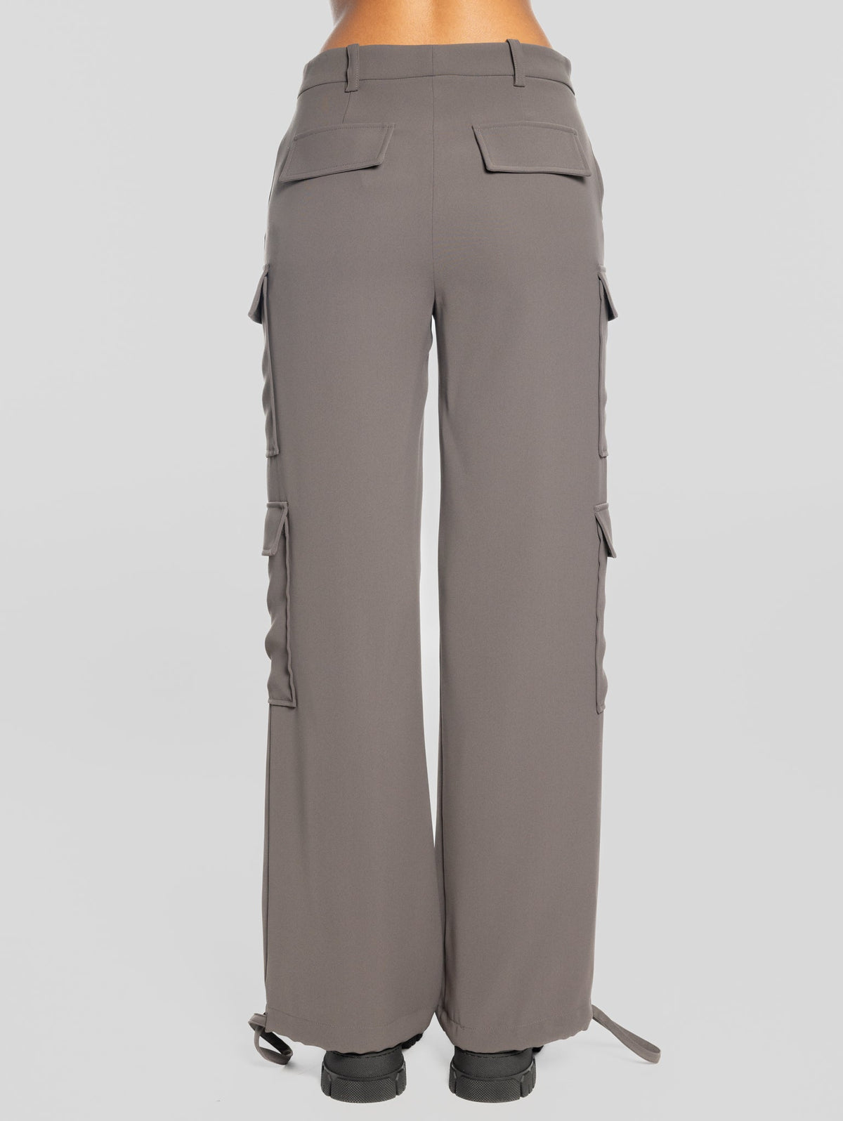 2026 New Arrival Pantaloni Cargo Ampi Pietra