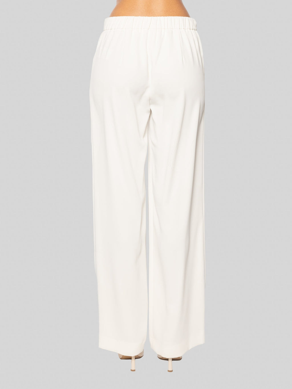 2026 New Arrival Pantaloni Palazzo in Cady Panna
