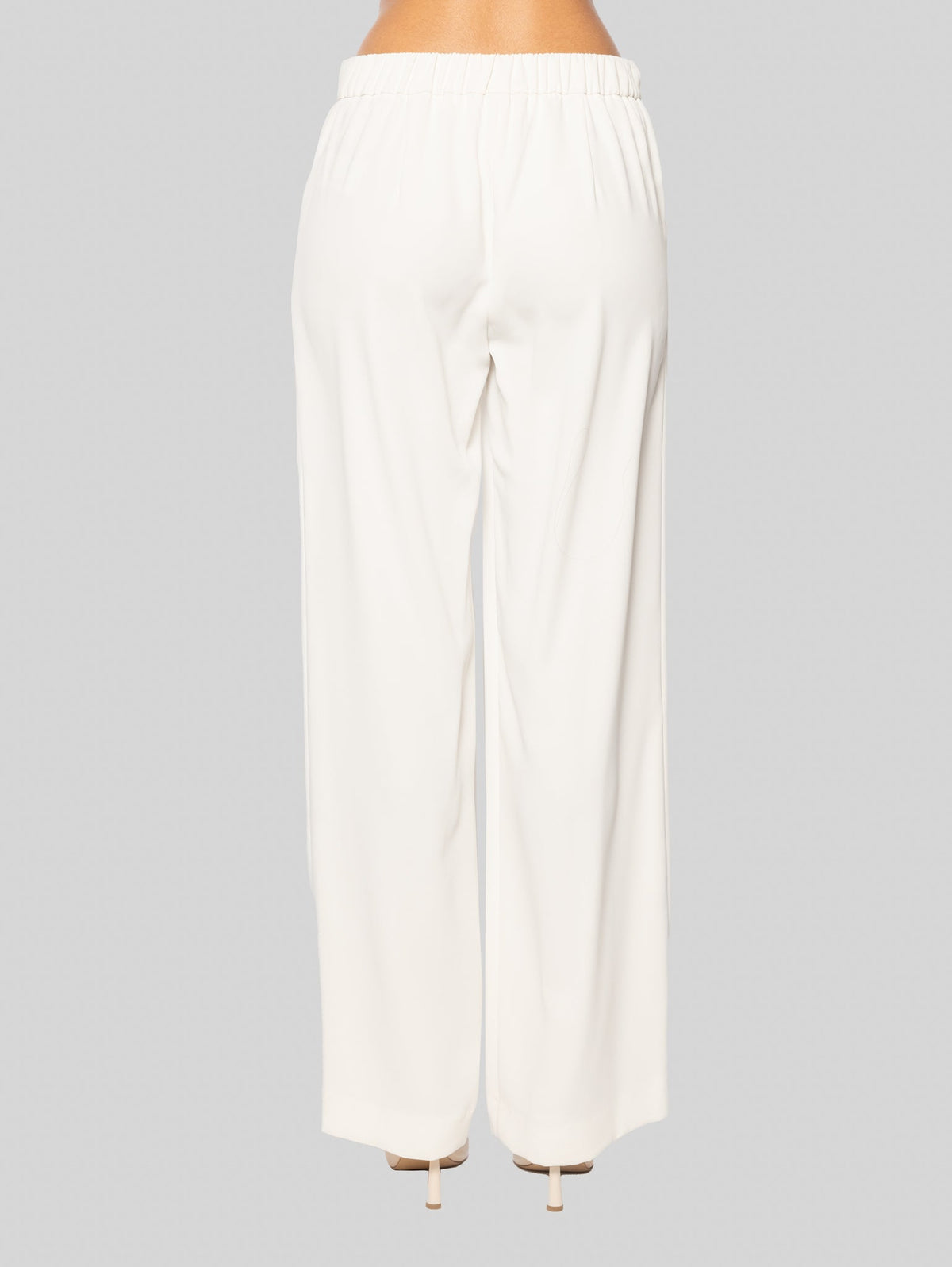 2026 New Arrival Pantaloni Palazzo in Cady Panna