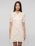 2026 New Arrival Abito in Pizzo Macramè Panna