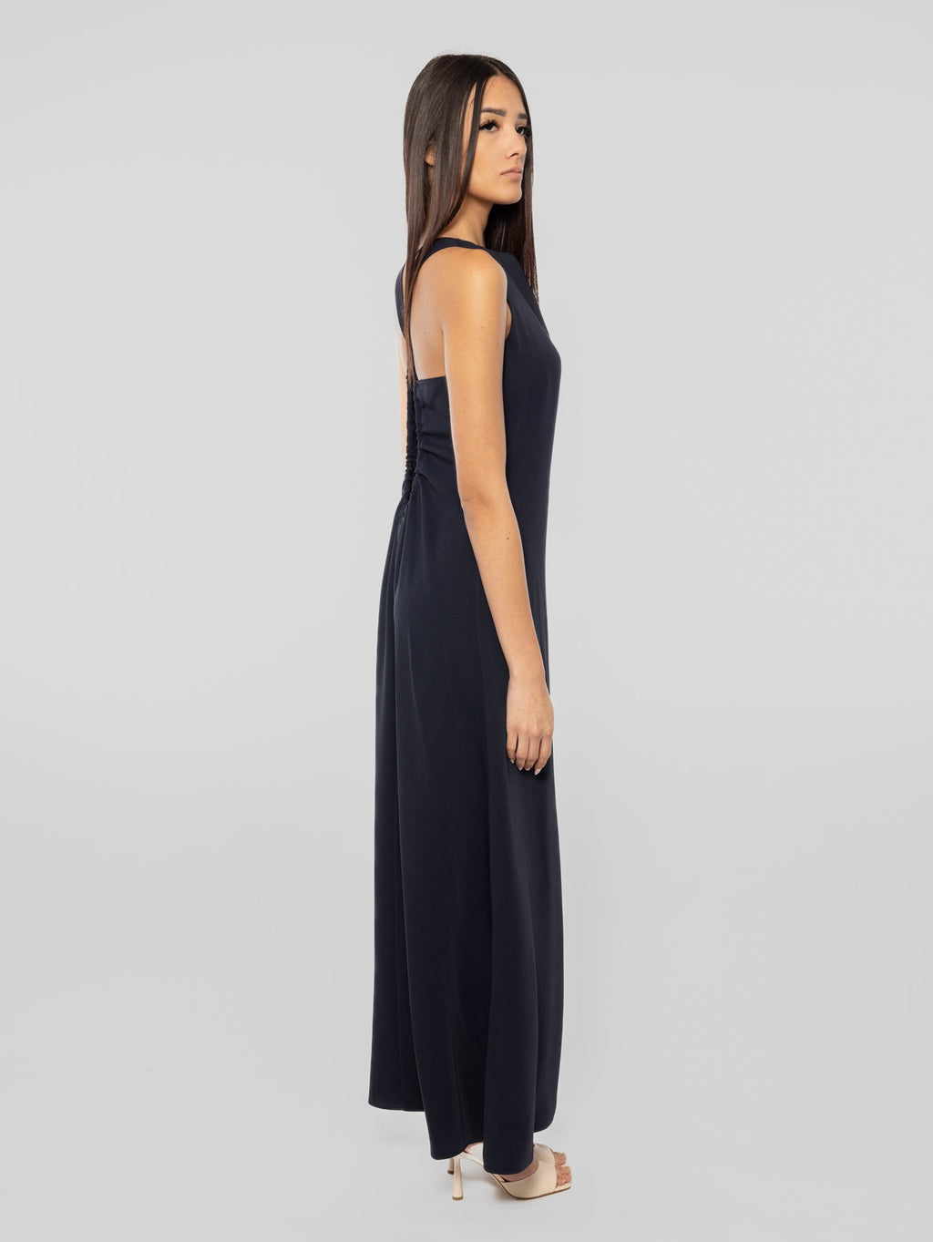 2026 New Arrival Abito Lungo con Incrocio Blu