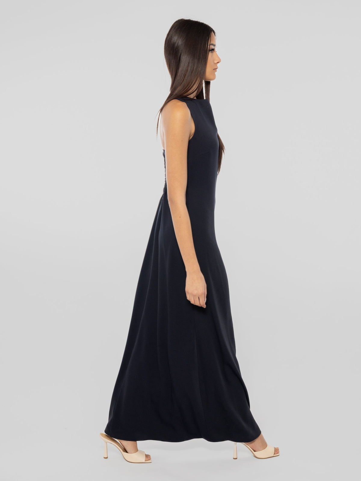 2026 New Arrival Abito Lungo con Incrocio Blu