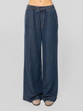2026 New Arrival Pantaloni in Denim con Coulisse Blu