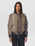 2026 New Arrival Giaccone Animalier Reversibile Marrone