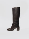 2026 New Arrival Stivali in Pelle con Tacco Testa di Moro