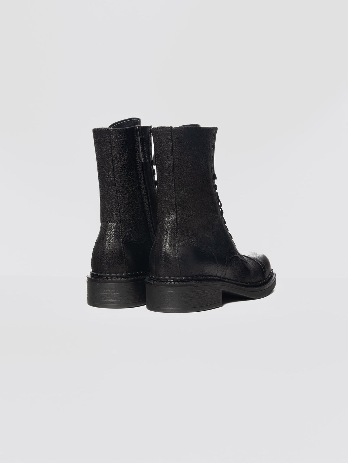 2026 New Arrival Anfibio in Cuoio Martellato Nero
