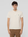 2026 New Arrival Polo Maniche Corte In Cotone Crema