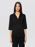 2026 New Arrival Blusa in Jersey Stretch Nero
