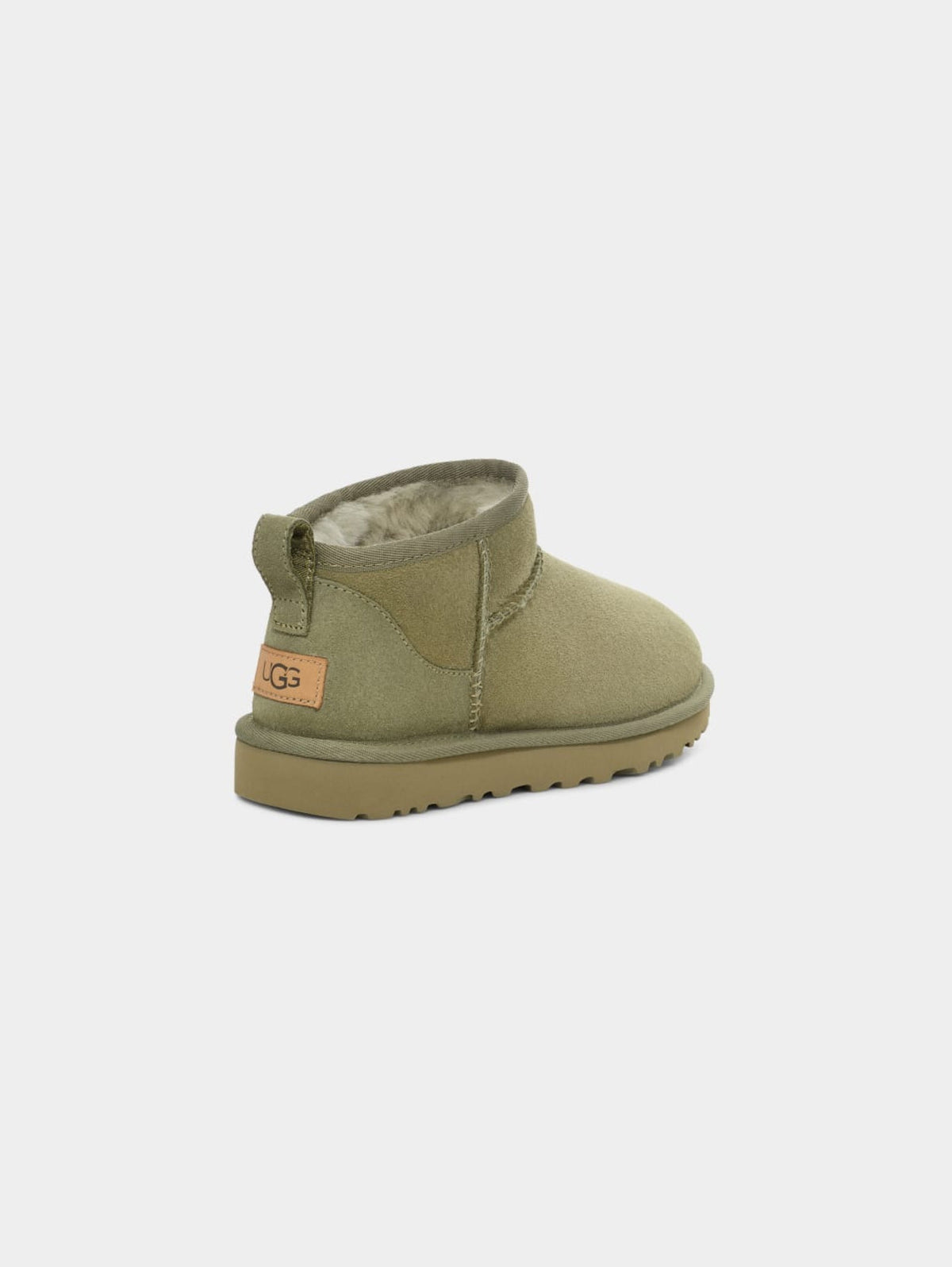 2026 New Arrival Stivaletti in Montone Ultra Mini Classic da Donna Verde