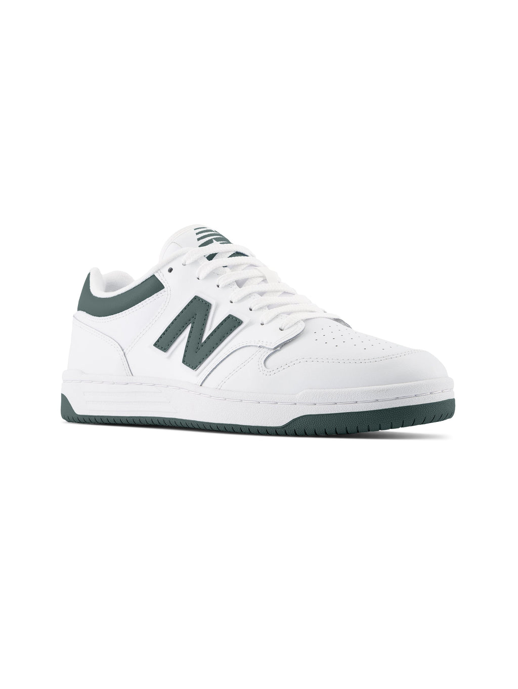 2026 New Arrival Sneakers Basse da Basket 480 Bianco/Verde