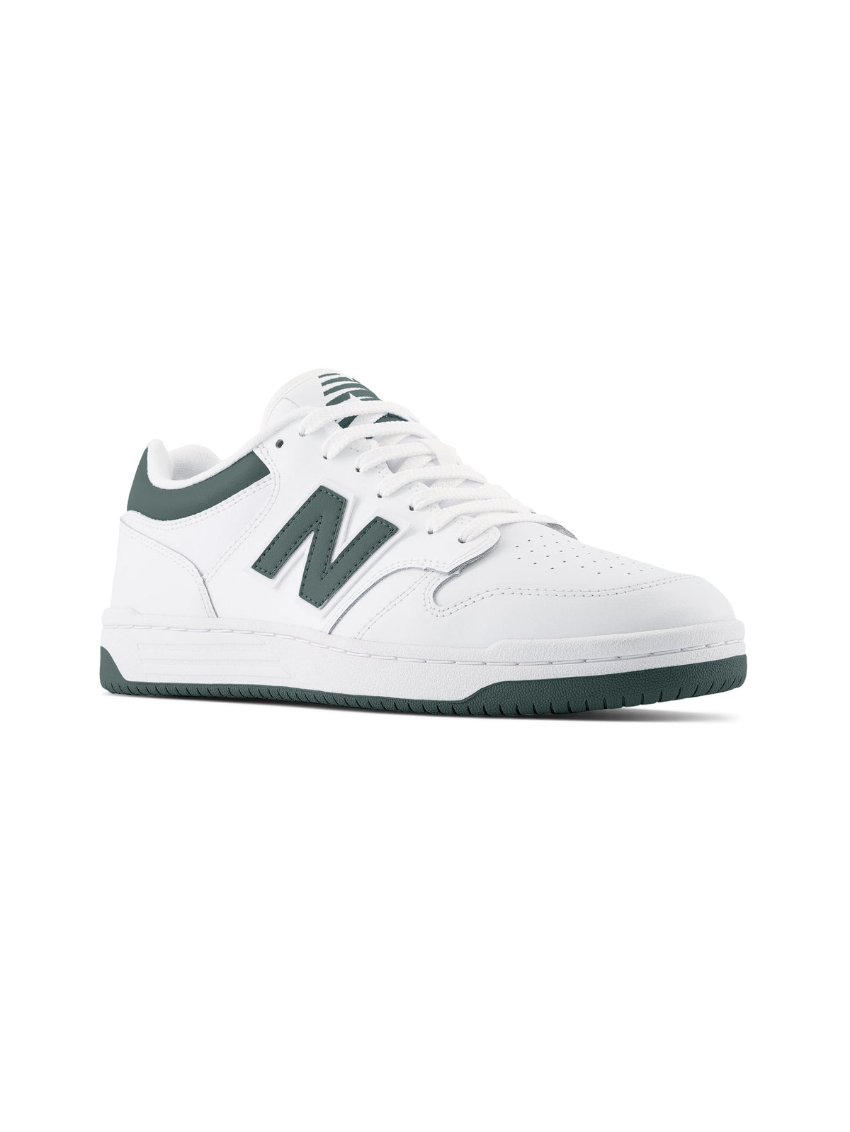 2026 New Arrival Sneakers Basse da Basket 480 Bianco/Verde