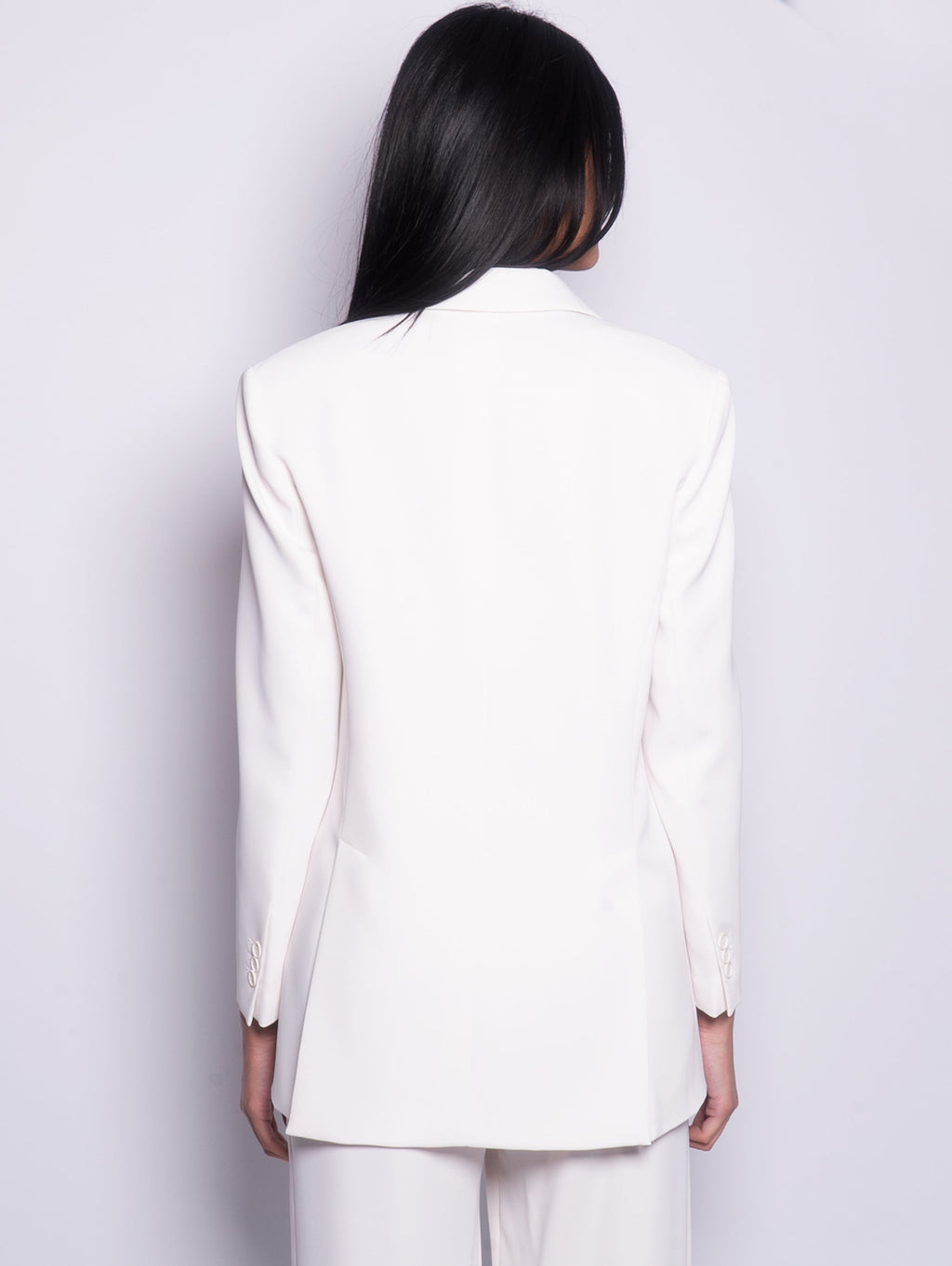 2026 New Arrival Giacca a un Petto Oversize Panna