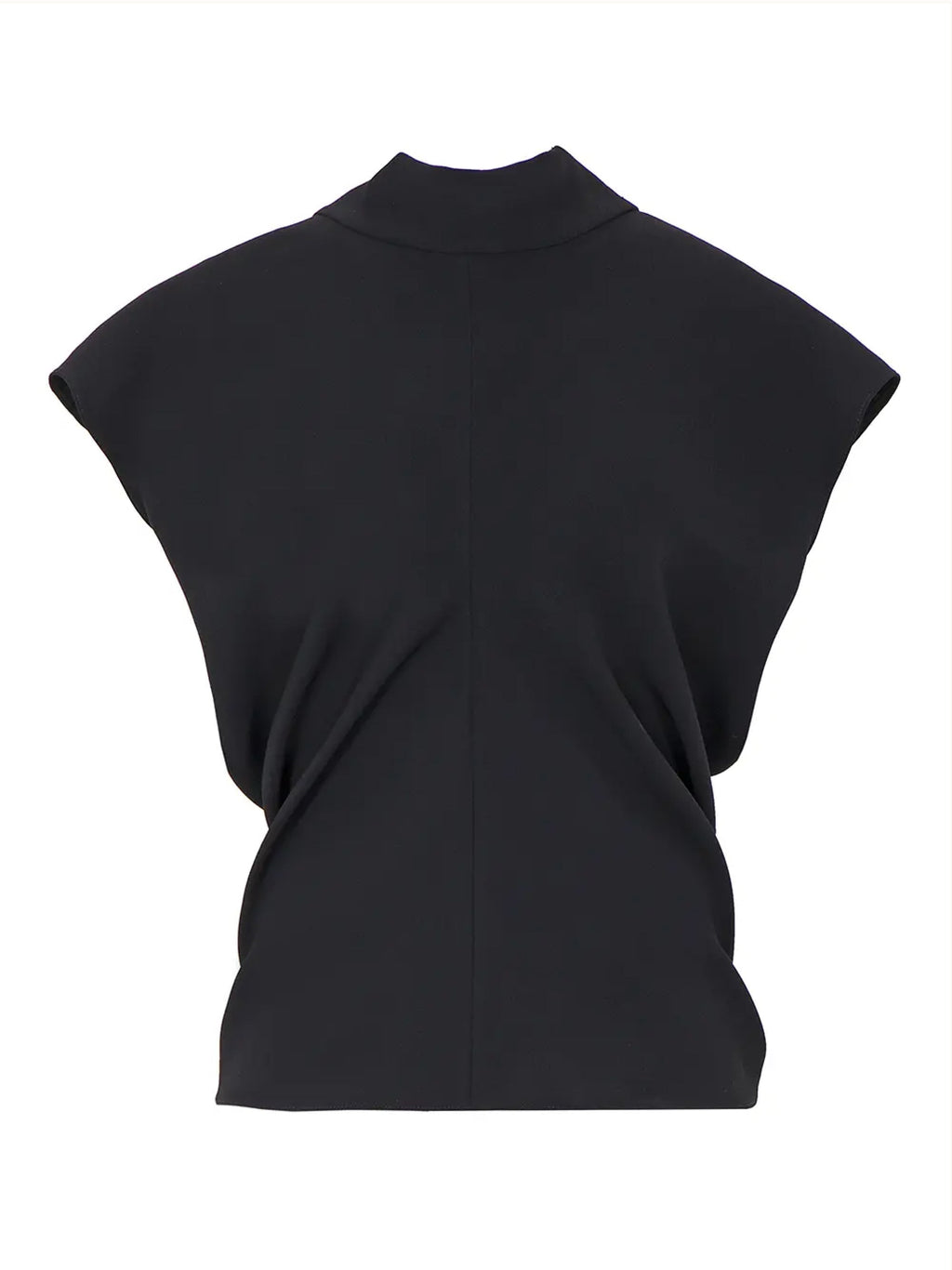 2026 New Arrival Blusa con Cannello e Fiocco Nero