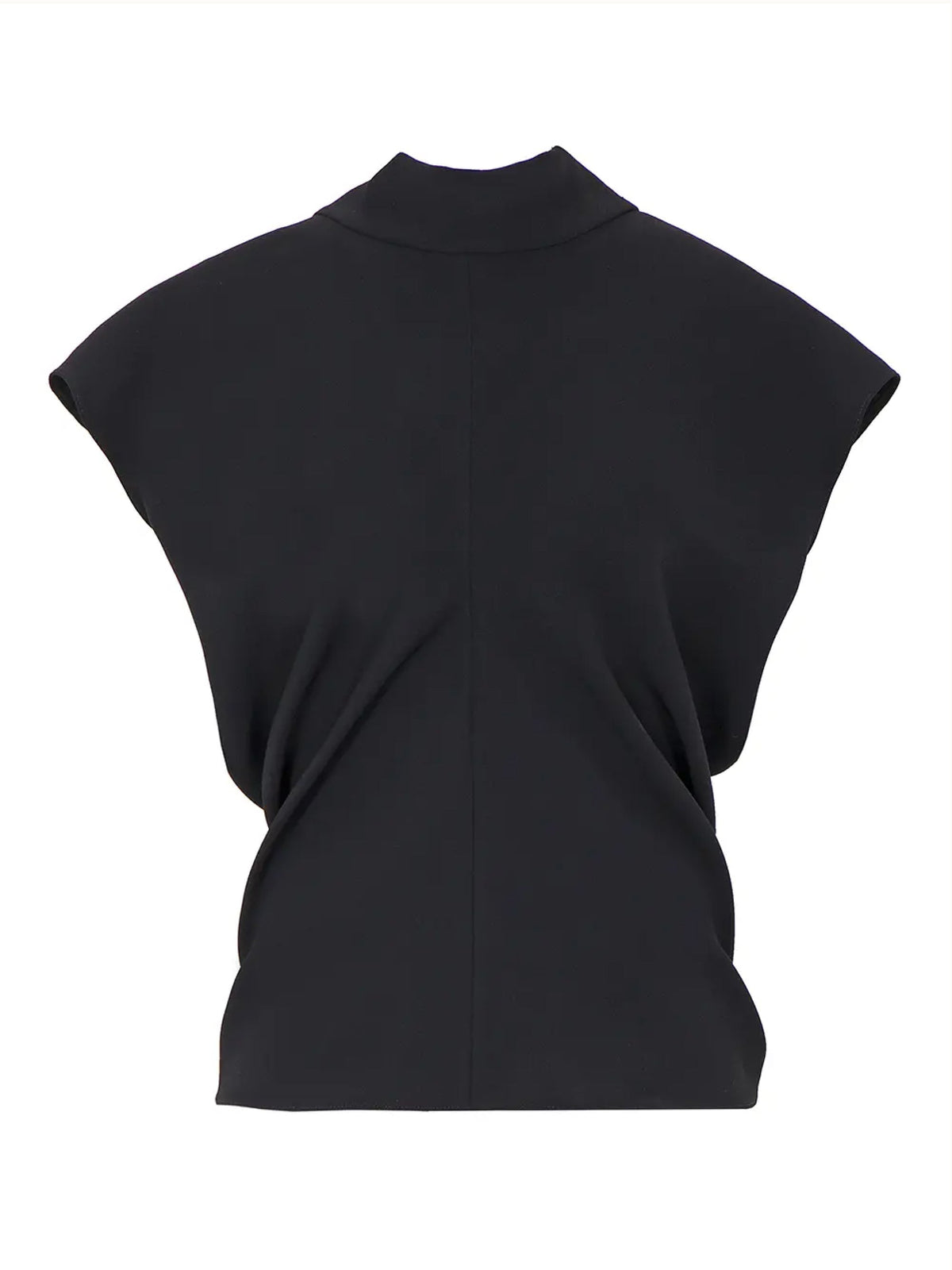2026 New Arrival Blusa con Cannello e Fiocco Nero