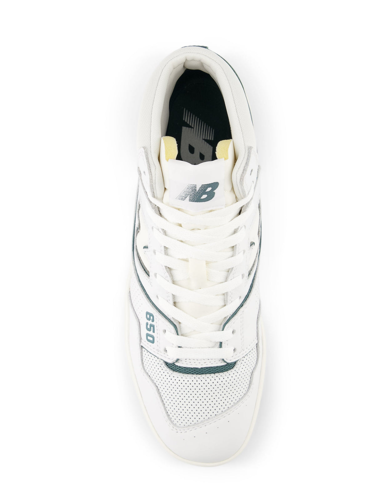 2026 New Arrival Sneakers Alte Retr 650 Bianco/Petrolio