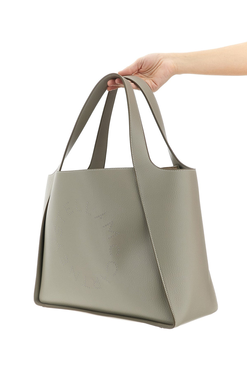 2026 New Arrival the logo bag shopping bag in grainy alter mat fabric