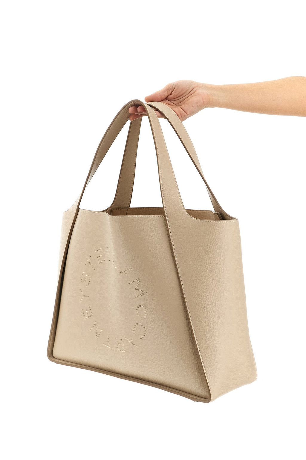2026 New Arrival the logo bag shopping bag in grainy alter mat fabric