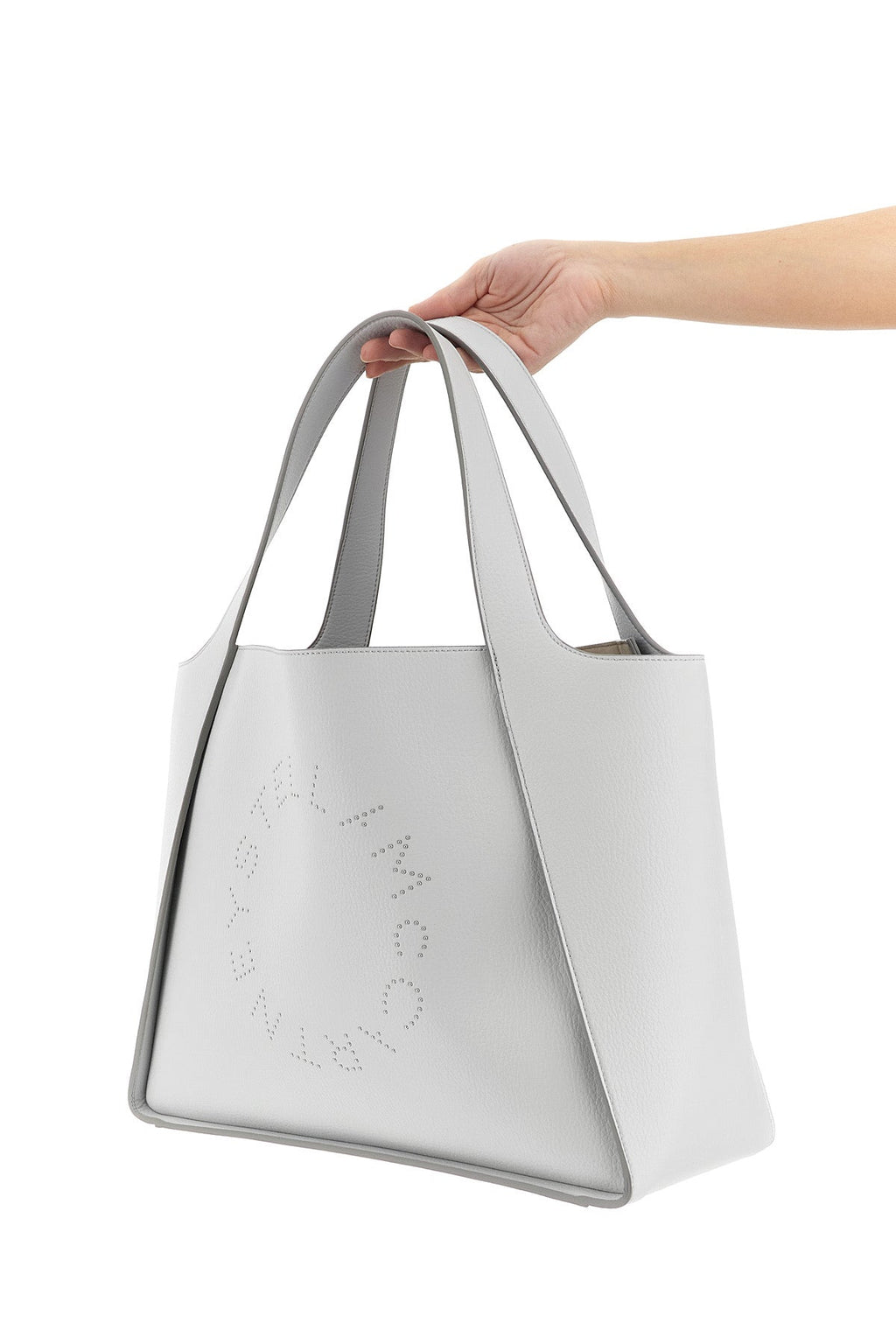2026 New Arrival logo tote shopping bag in grainy alter mat