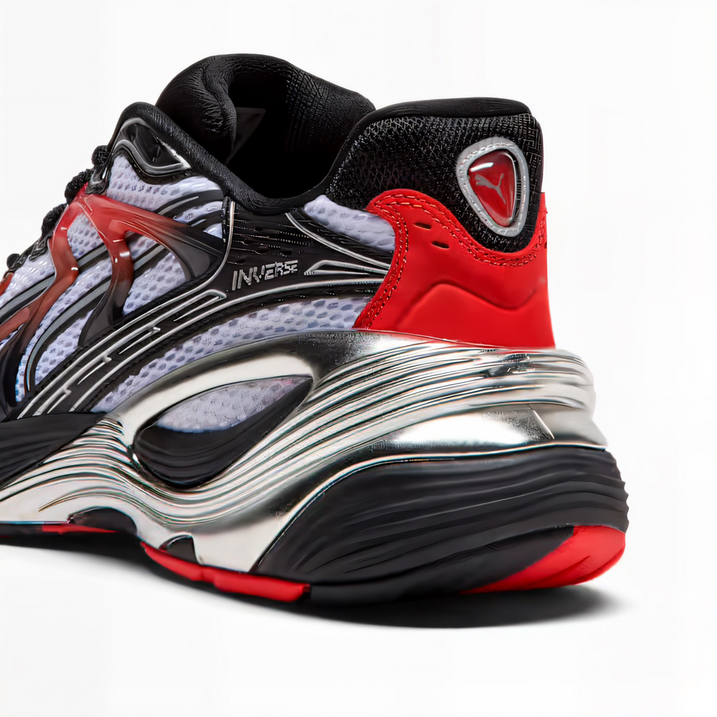 Top Seller PUMA  INVERSE  TECHX Men’s -WHITE -PUMA BLACK -RED