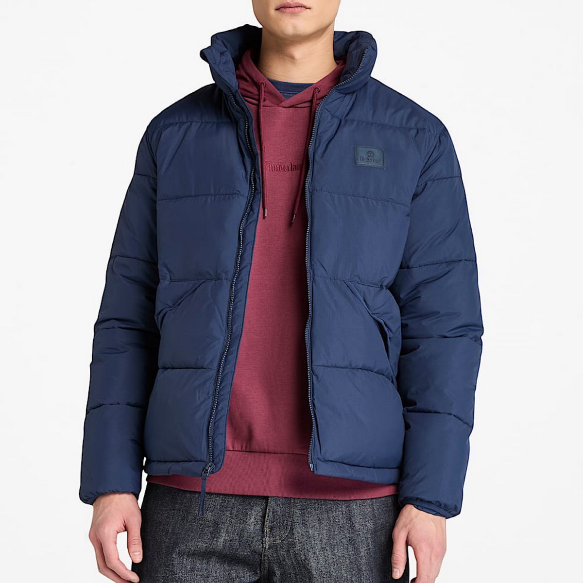 Top Seller TIMBERLAND INSULATED PUFFER JACKET Men’s -DARK BLUE