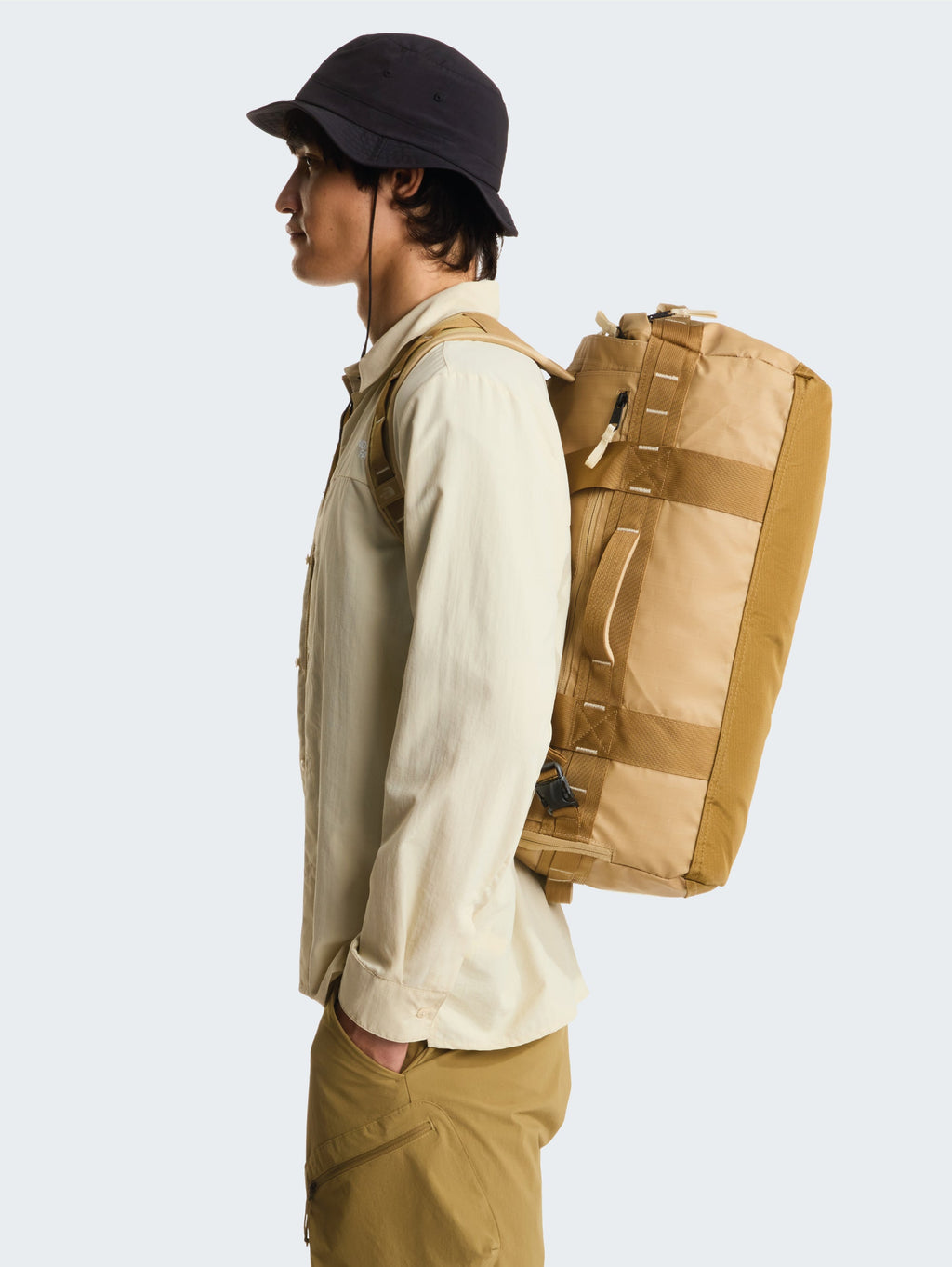 Borsone Base Camp Vojager 42 Litri Khaki Stone