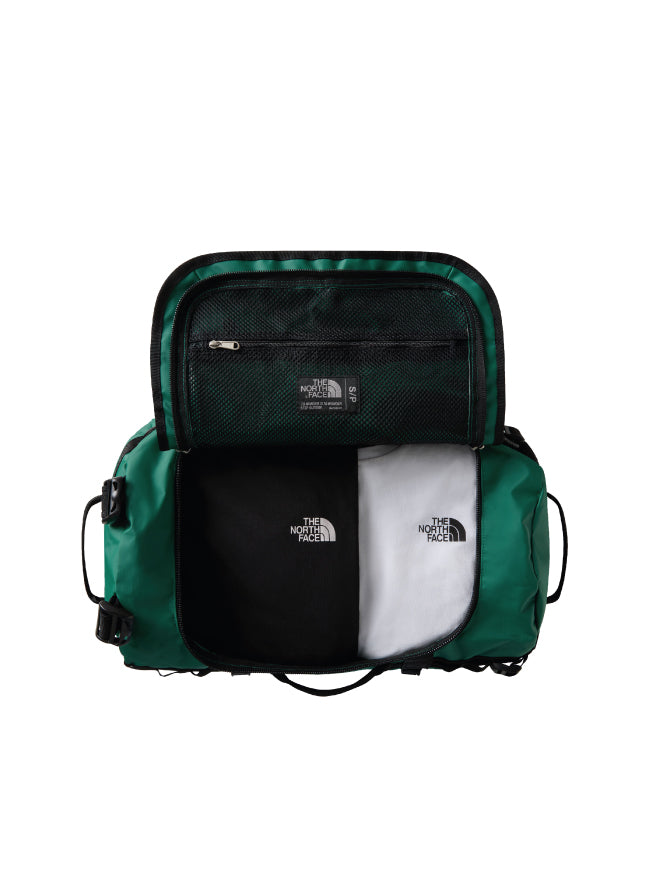 Borsone in Nylon Misura S Verde/Nero