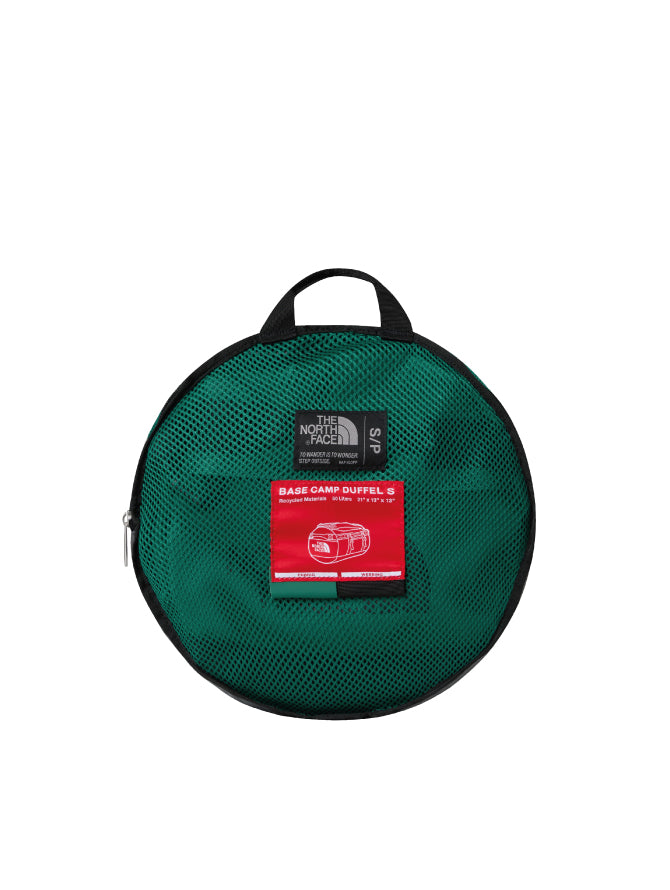 Borsone in Nylon Misura S Verde/Nero