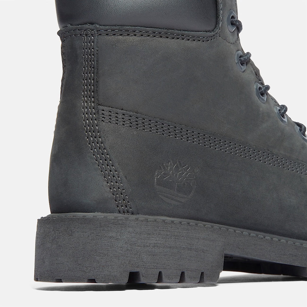 Top Seller Timberland 6IN PREMIUM LACE WATERPROOF Junior’s - BLACK NUBUCK
