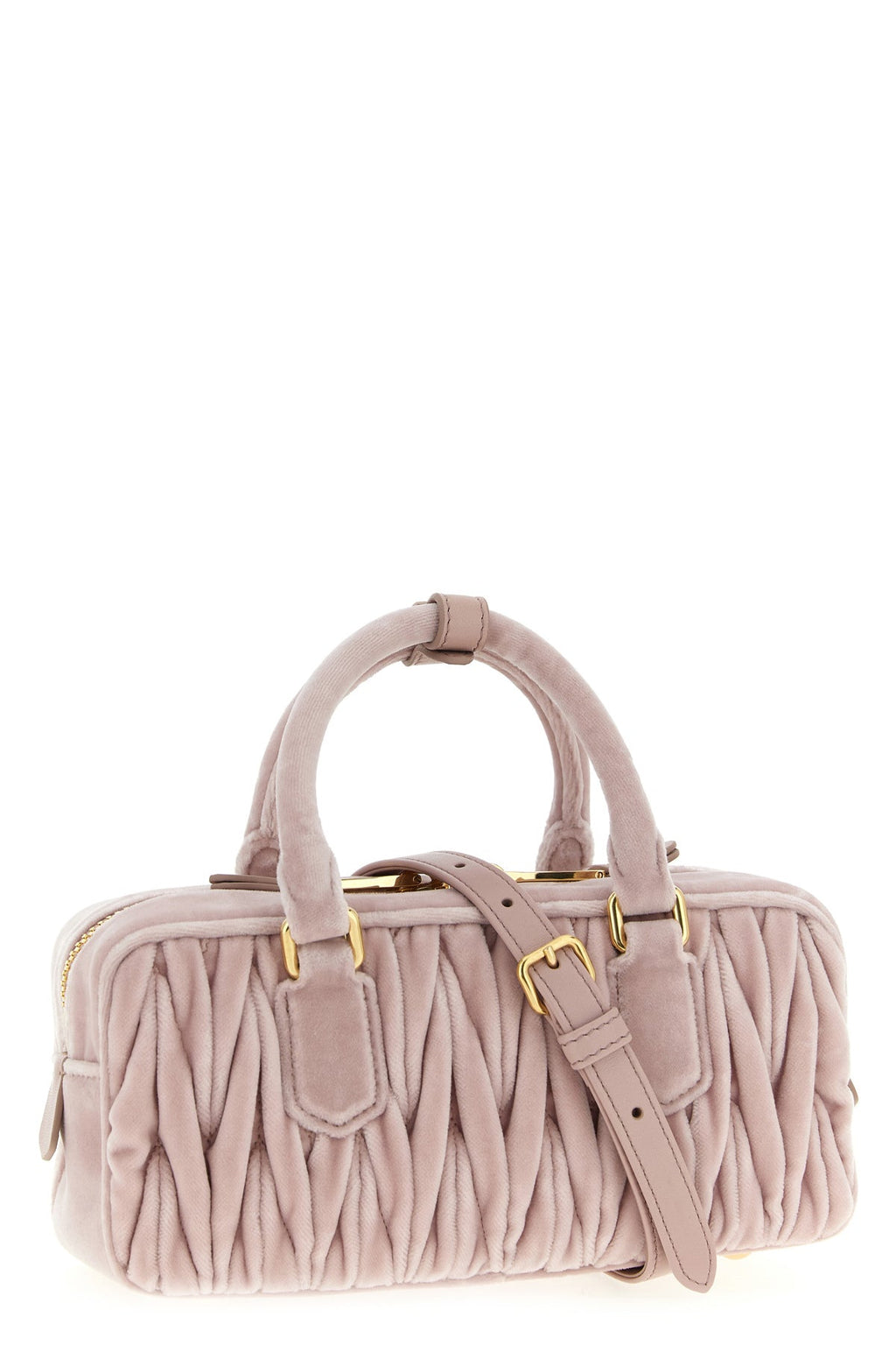 2026 New Arrival arcadie crossbody bag in matelassé velvet