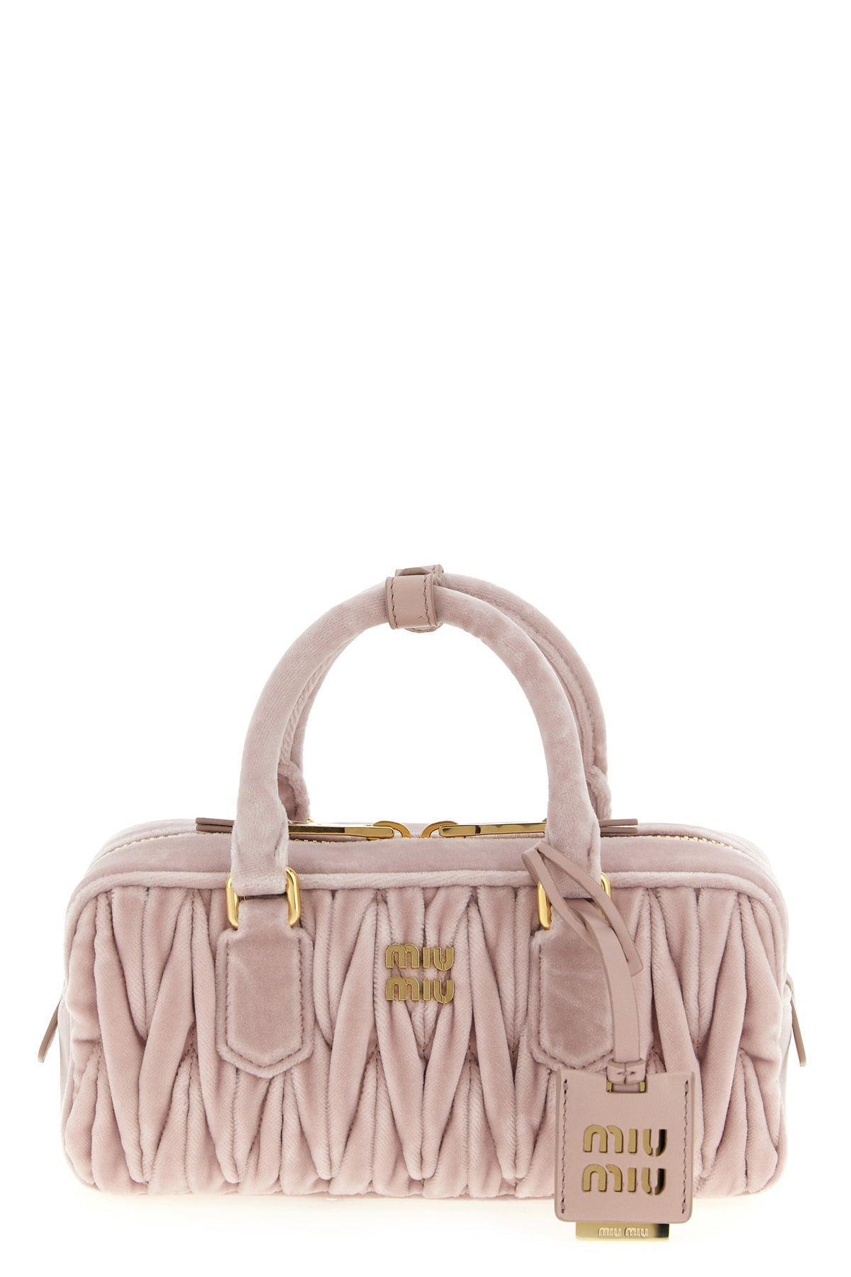 2026 New Arrival arcadie crossbody bag in matelassé velvet