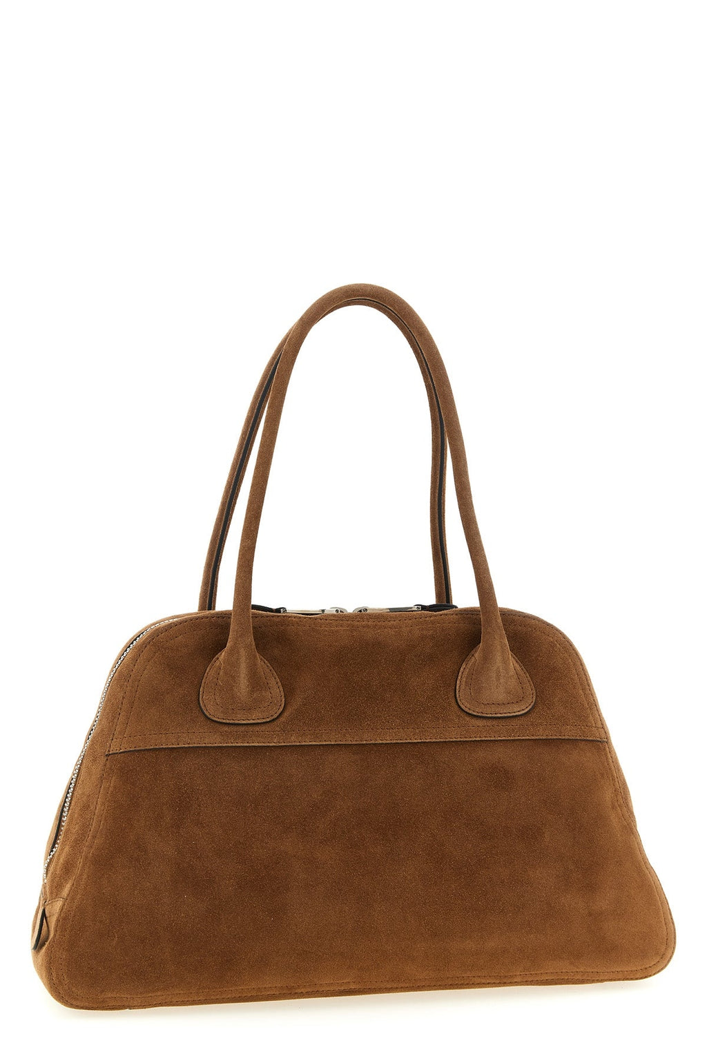 2026 New Arrival vivant suede bowling shoulder bag