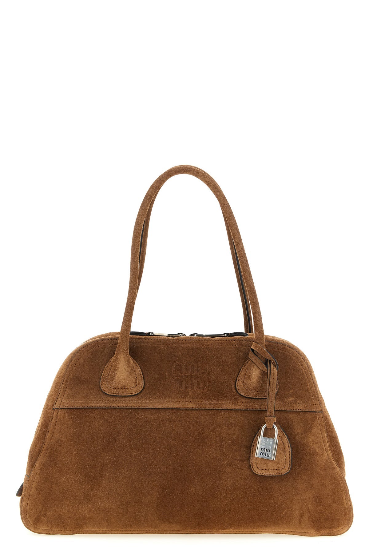 2026 New Arrival vivant suede bowling shoulder bag