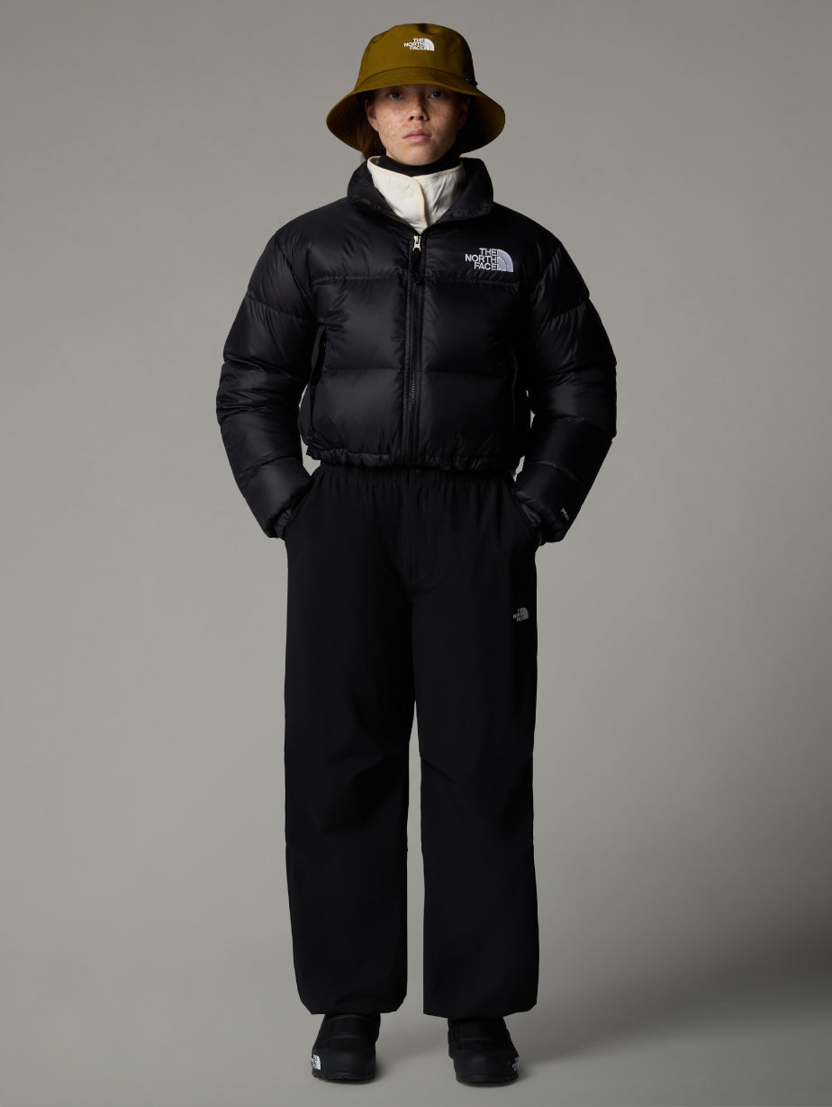 Giacca Cropped Nuptse Nero